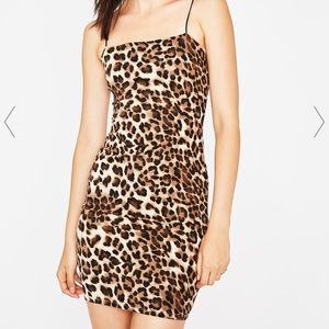 Dolls Kill Leopard Print Mini Dress
